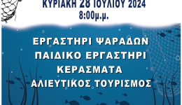 Η «γιορτή του αλιέα» πραγματοποιείται την Κυριακή 28 Ιουλίου στις 8 μ.μ. στο Πεταλίδι image