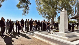 Τελέστηκε χθες η επιμνημόσυνη δέηση για τους δέκα Έλληνες και Αρμένιους που εκτελέστηκαν το 1943 στη «Γύρα» Τριόδου