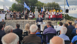 Τελέστηκε χθες στο Κεφαλινού τρισάγιο στην μνήμη του Αντιστράτηγου Ηλία Κορμά και των παλικαριών του