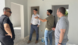 Προχωράει η ανακαίνιση δημοτικού κτιρίου στη Δ.Κ. Λογγάς