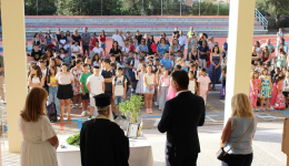 Στον αγιασμό του 3ου Δημοτικού Σχολείου και του ΕΠΑΛ και ΓΕΛ Μεσσήνης παρέστη σήμερα ο Δήμαρχος Μεσσήνης