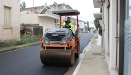 Ασφαλτοστρώθηκαν τέσσερις δημοτικές οδοί στη Μεσσήνη